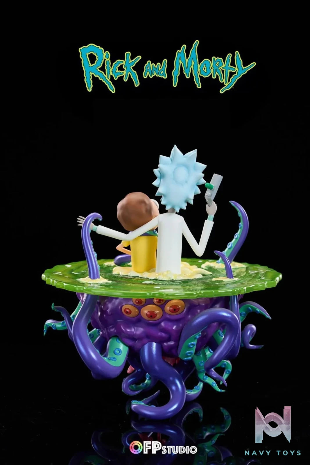 Rick and Morty resin statue OFP Studio anime figure