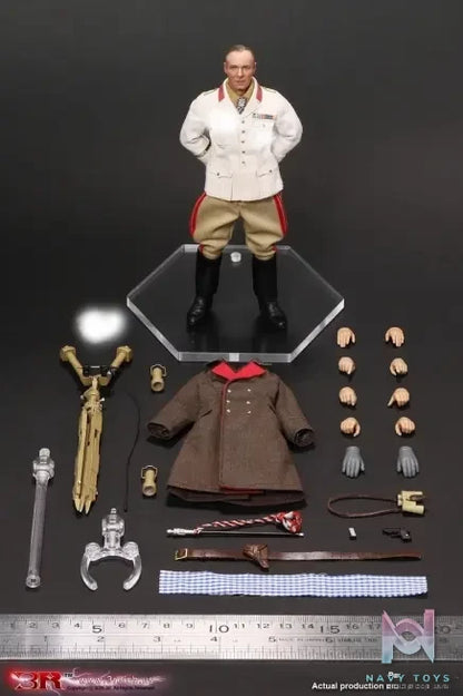 3R Studio – 1/12 Army Field Marshal Desert Fox Rommel Articulated Action Figure TG80004