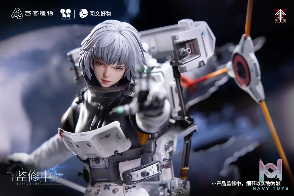 YueWenHaoWu X PPDF Studio – Ling Cage Bai Yue Kui Swift Extravehicular Operations Suit 1/6 Statue (Licensed)