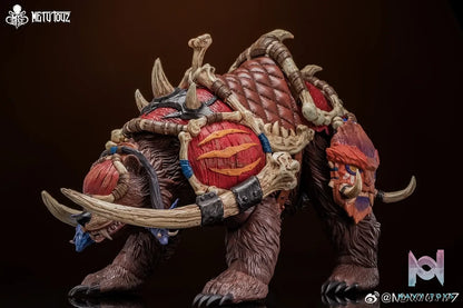 METYTOYZ – World of Warcraft War Armor Giant Bear Series Mount Model (Licensed)