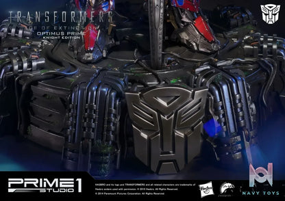 Prime 1 Studio – Museum Masterline Transformers: Age of Extinction (Film) Optimus Prime Knight Edition MMTFM-07 MMTFM-07GL (Licensed)