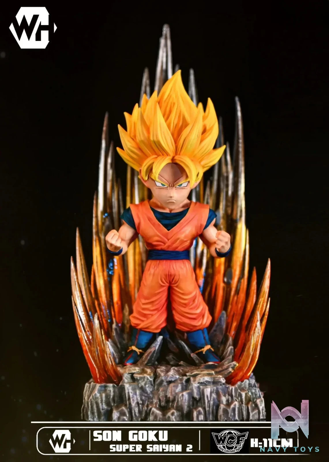 WH Studio – Dragon Ball Protagonist Halo #1 Super Two Son Goku