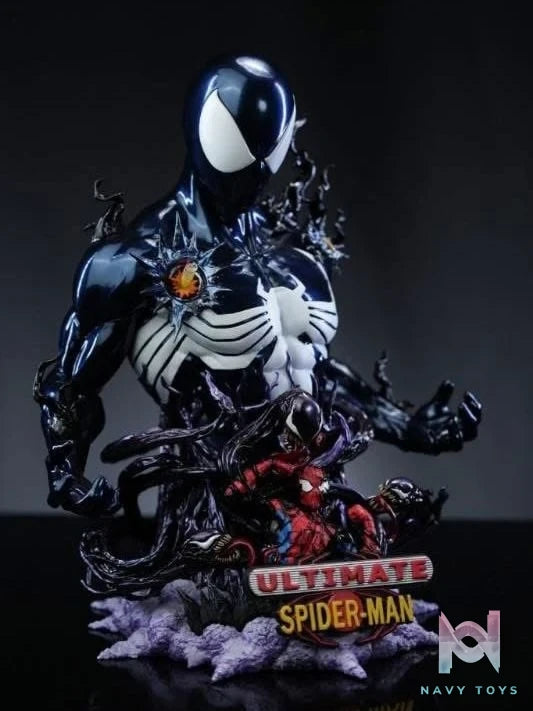 Spider Man Bust Symbiosis - Marvel - 27abyss Studio resin statue 27abyss Studio anime figure