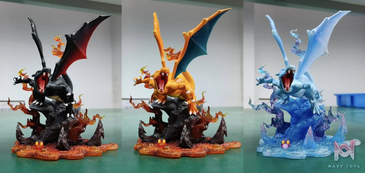 Xiao Qin Bi Ji Studio – Small Scene Series Charizard Pokémon