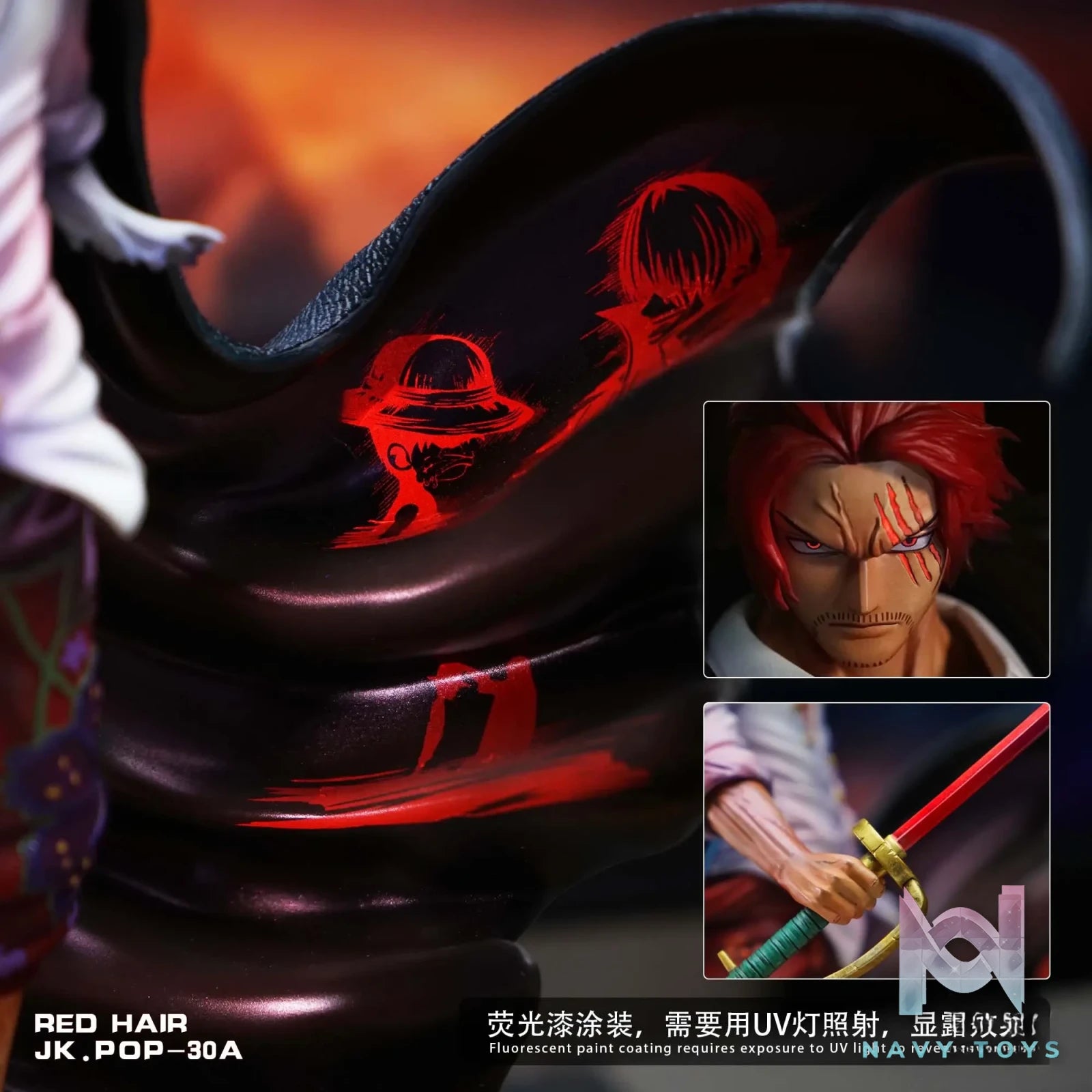 JacksDo Studio – One Piece Four Emperors stand Shanks