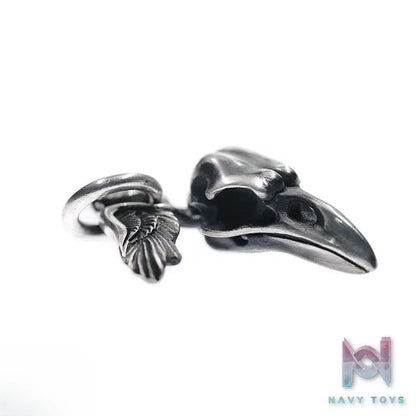 Raven Studio (silver jewelry) – Original Exclusive Design Hanging Raven Pendant Original