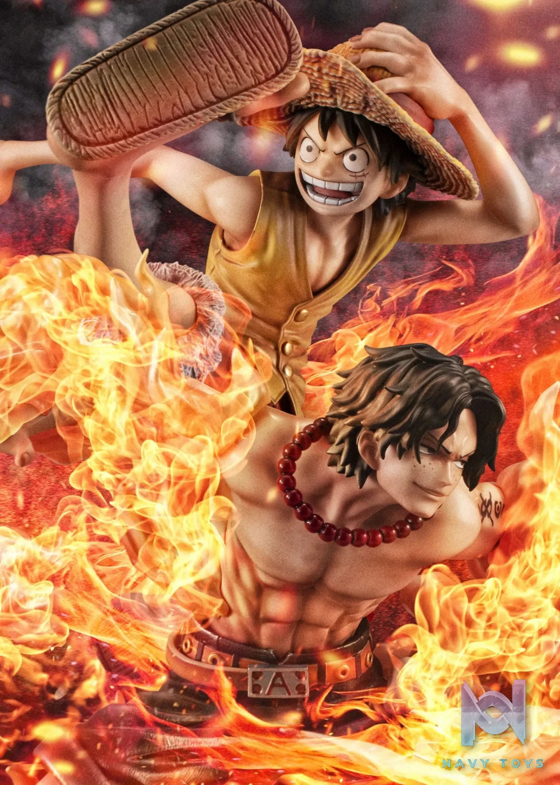 Megahouse – Portrait.Of.Pirates: ONE PIECE “NEO-MAXIMUM” – Luffy & Ace – Brothers’ Bond – 20th LIMITED Ver. (Licensed)