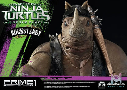 Prime 1 Studio – Premium Masterline Teenage Mutant Ninja Turtles: Out of the Shadows (Film) Rocksteady PMTMNT-02 (Licensed)