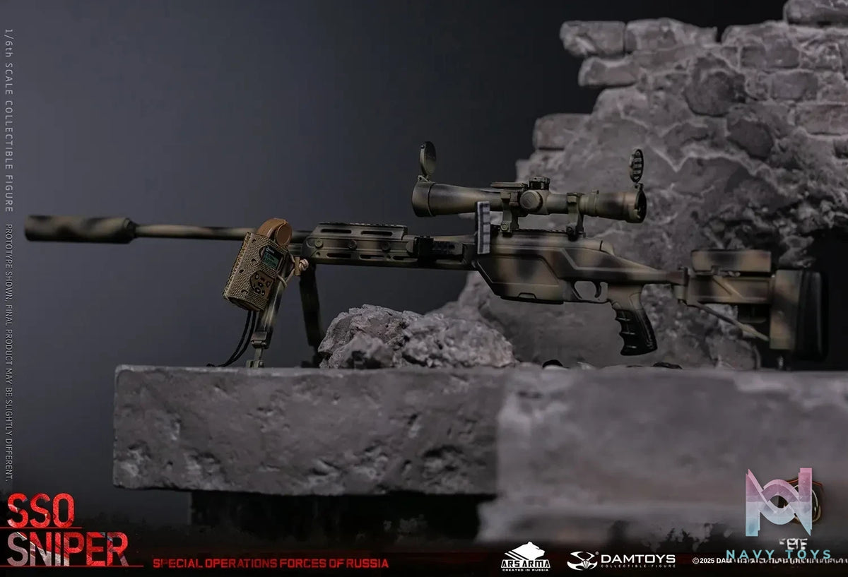 DAMTOYS – 1/6 Scale Russian Federation SSO Special Forces Sniper Item No. 78108 (Licensed)