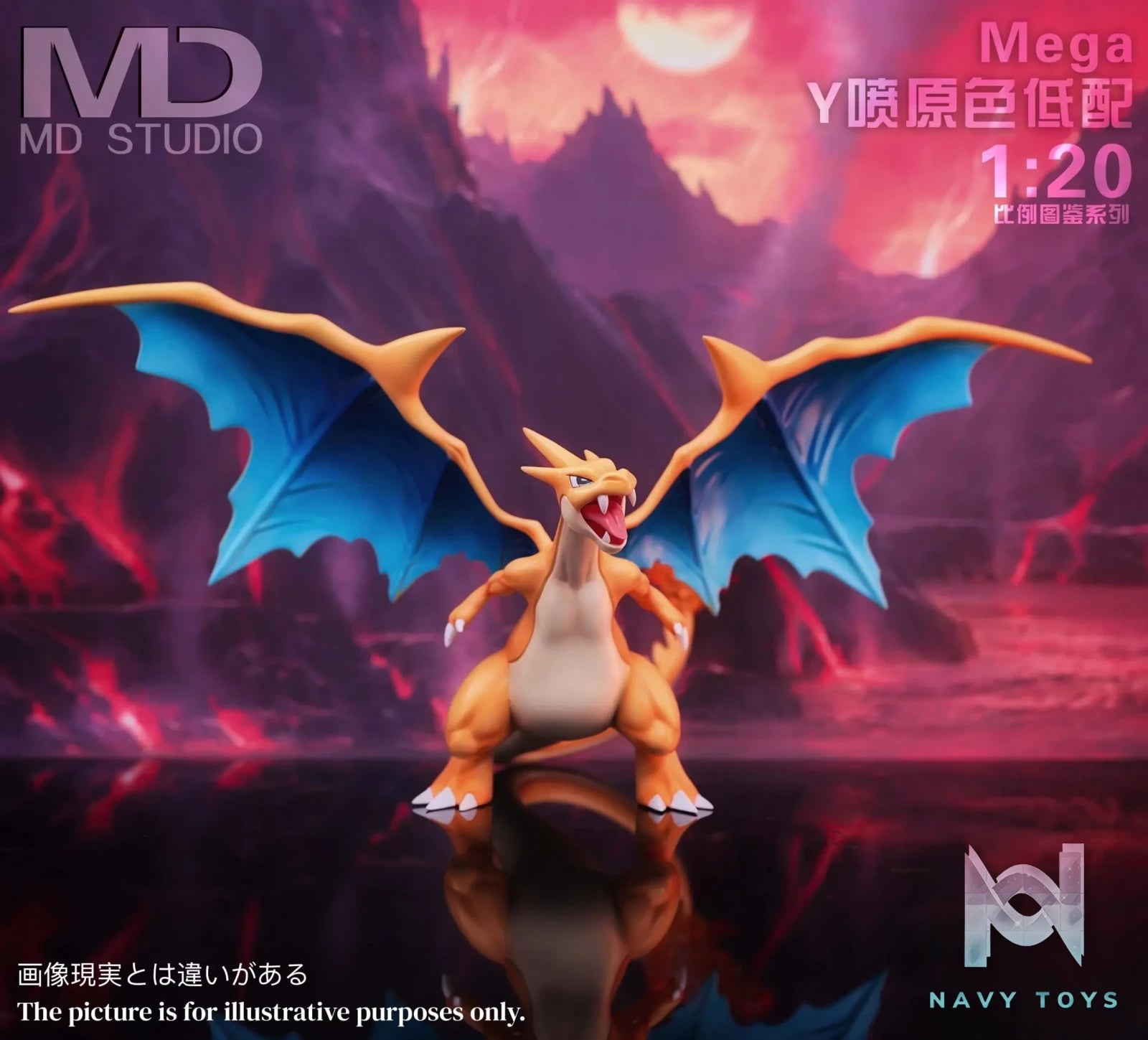 MD Studio – Pokemon Charizard Y 2.0