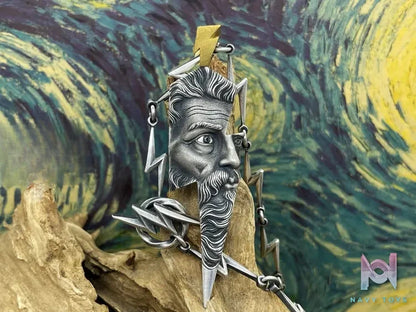 Shou Jiang Studio – Original Design Zeus Pendant Original