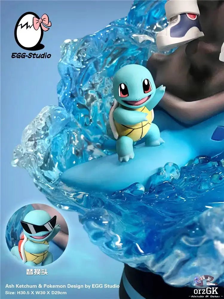 EGG Studio - Pokémon Ash Ketchum Brave The Winds And Waves resin statue Navy Toys anime figure