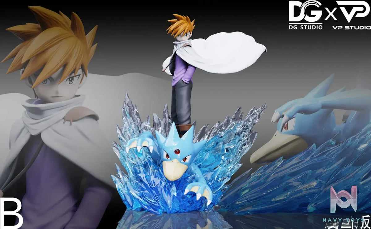 DG Studio & VP studio – Pokémon Vehicle Series #1 Blue Oak & Golduck