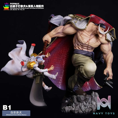 Jacksdo Studio – POPMAX Edward Newgate Akainu & Navy Officers Accessories (excluding figures)