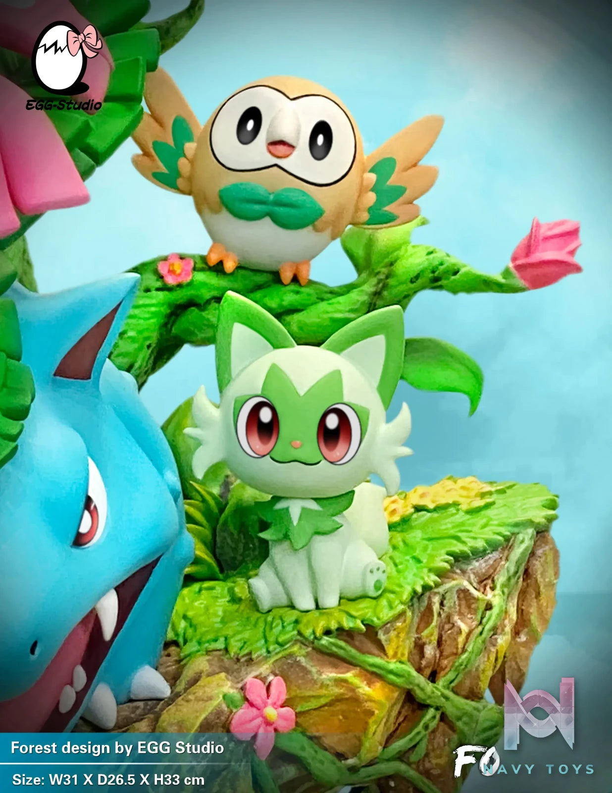 EGG Studio – Pokemon Grass Collection Forest Venusaur