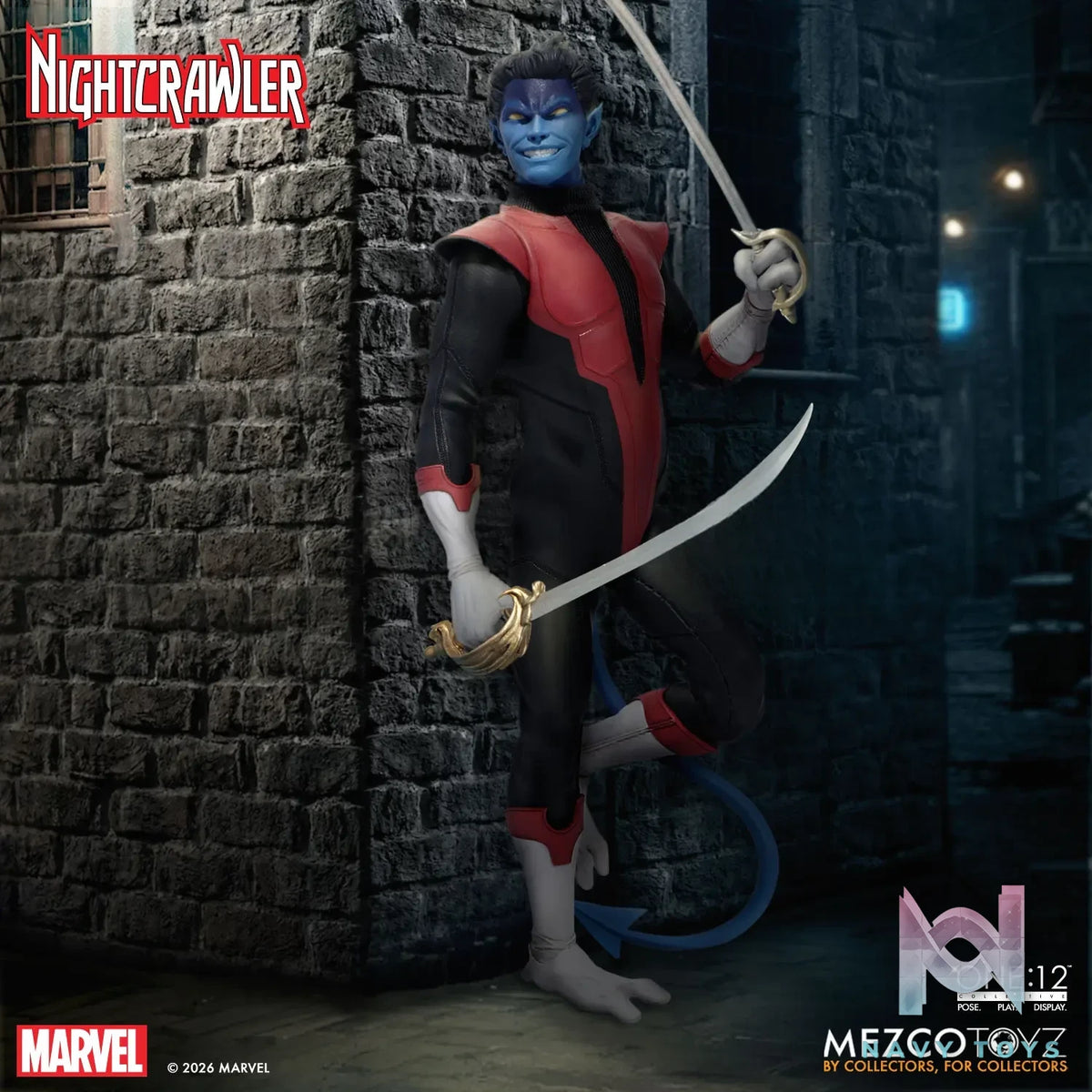 Mezco Studio – 1/12 Collective Nightcrawler (Licensed)