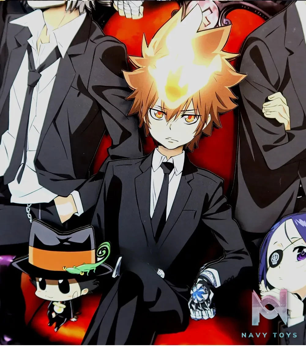 KALA HOME Studio – Katekyo Hitman Reborn! Multiple Characters #01 3D Decorative Painting Katekyo Hitman Reborn!