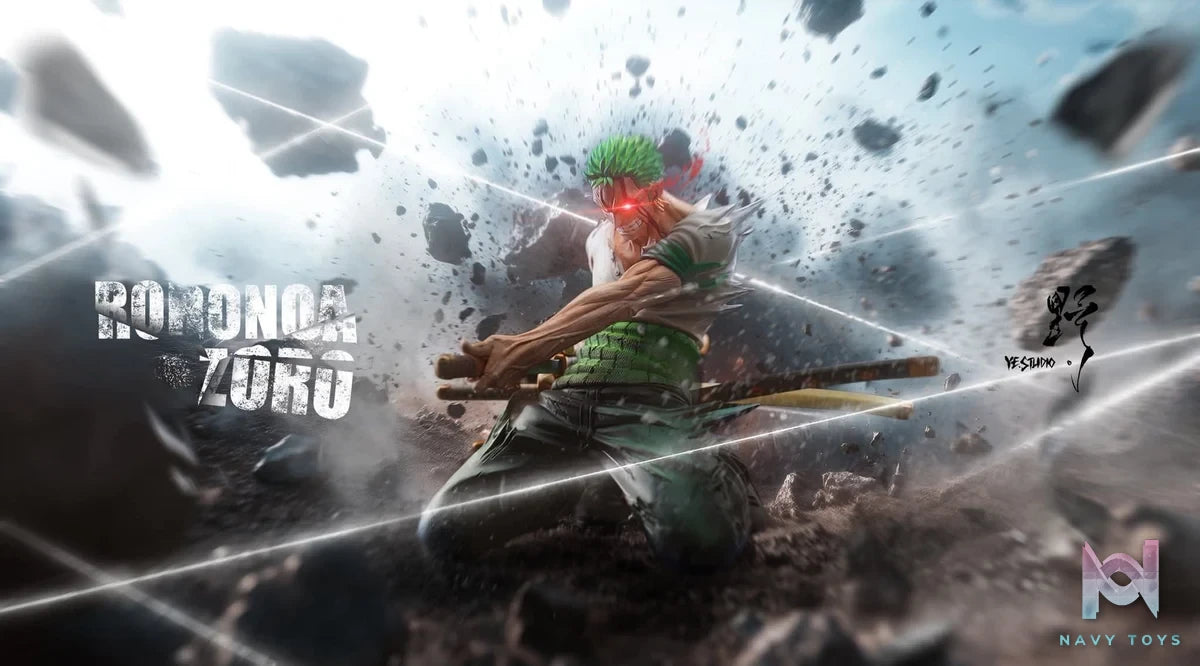 Shishi Sonson Zoro resin statue YE Studio anime figure