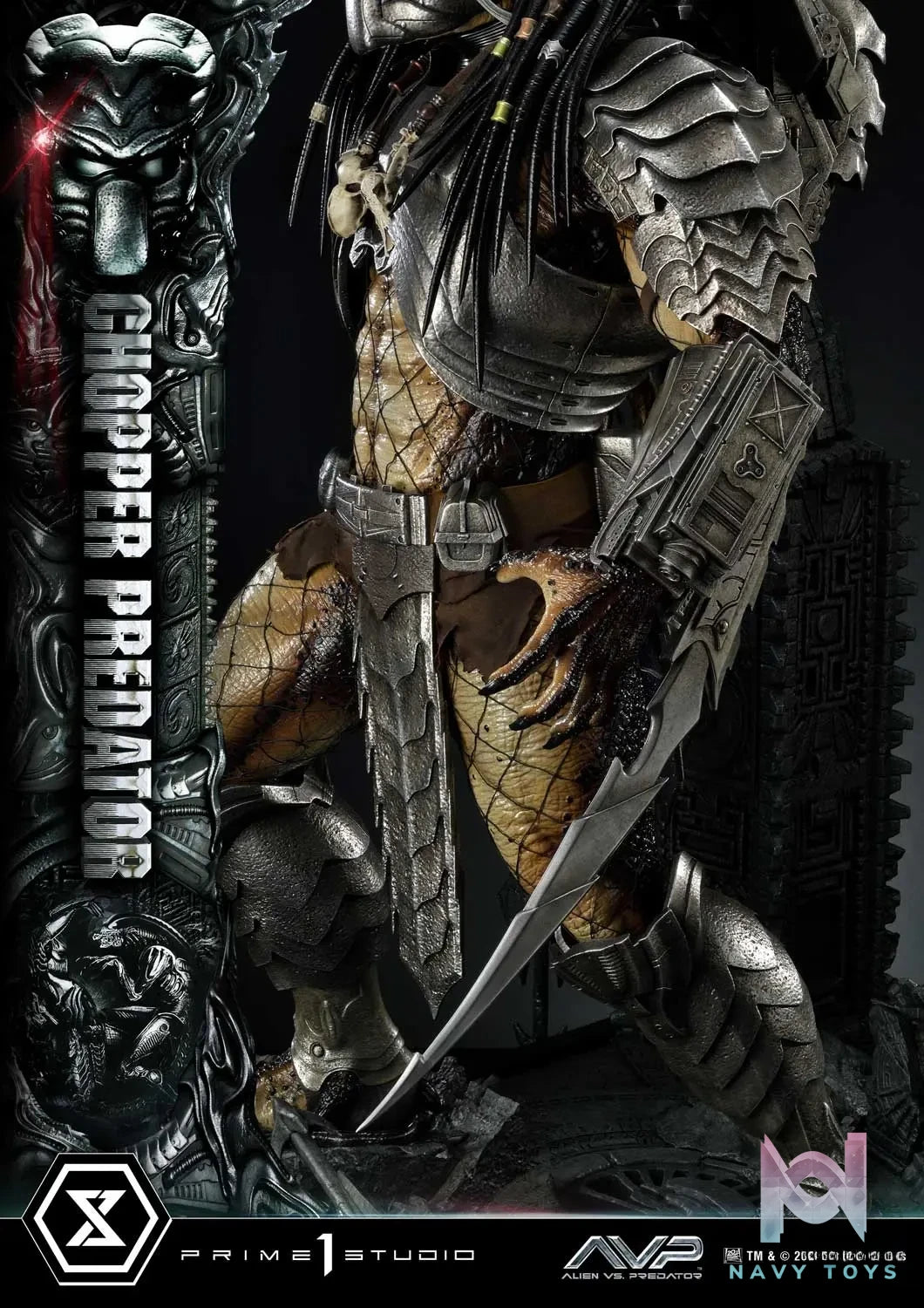 Prime 1 Studio Museum Masterline Alien vs. Predator Chopper Predator MMPR-06