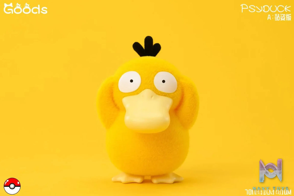 GOODS Studio – Pokémon Plush Series Psyduck Collectible Figure & Trendy Decor