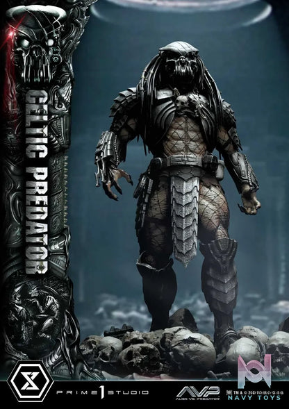 Prime 1 Studio Museum Masterline Alien vs. Predator Celtic Predator MMPR-05 MMPR-05S