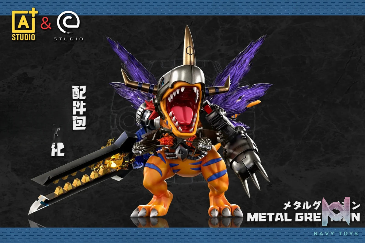 A+ Studio – Metal Greymon Digimon