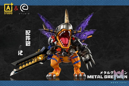 A+ Studio – Metal Greymon Digimon