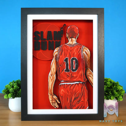 KALA HOME Studio – Hanamichi Sakuragi #02 3D Decorative Painting Slam Dunk