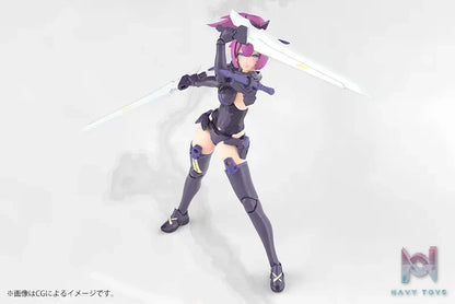 Kotobukiya – Megami Device ASRA ARCHER KIZUNA SHADOW EDITION FULL PACKAGE 1/1 Plastic Model (Licensed)