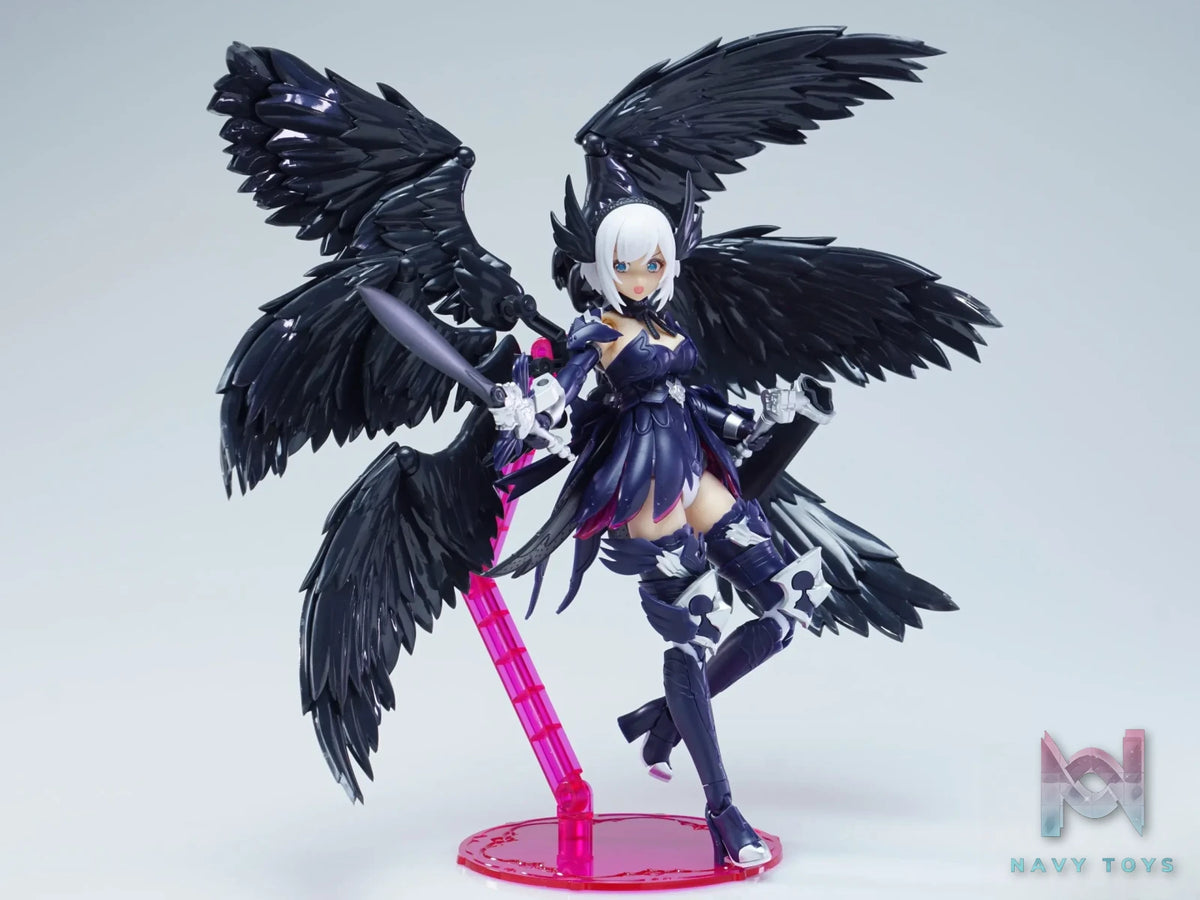 Feng Yu Studio – Six-Winged Black Angel Assembly Model (Licensed)