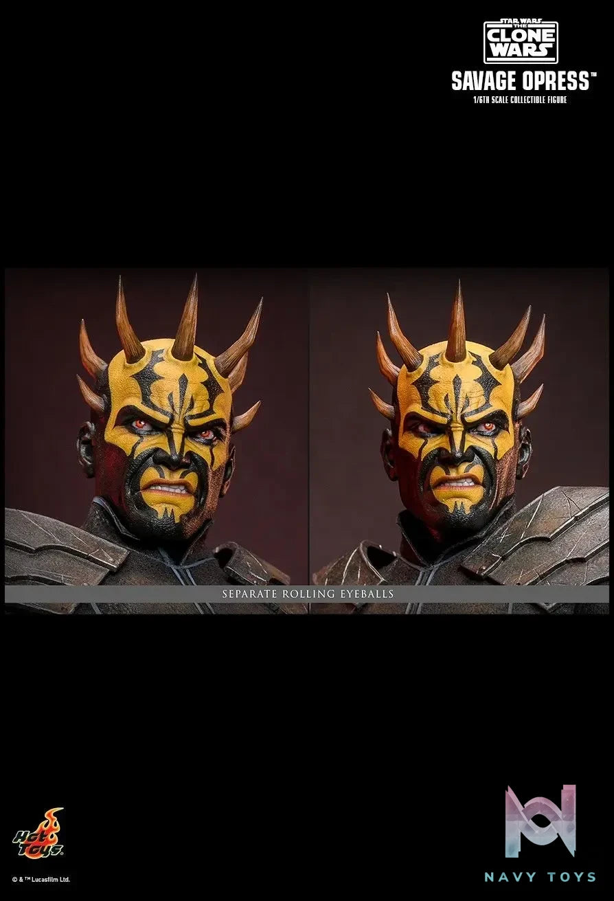 Hottoys Studio – Star Wars: The Clone Wars™ Savage Opress 1/6 scale Collectible Figure TMS136