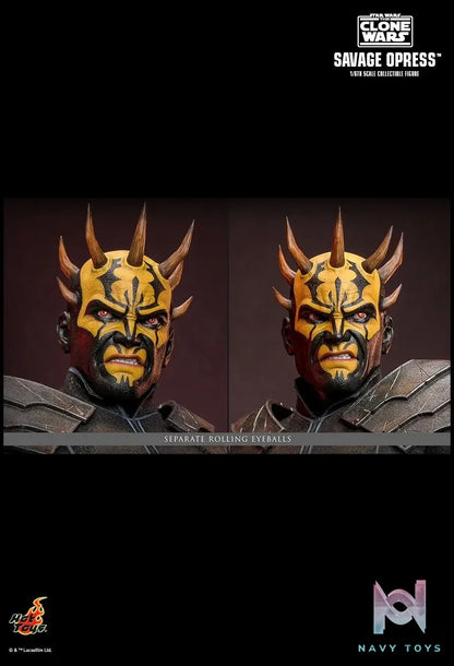Hottoys Studio – Star Wars: The Clone Wars™ Savage Opress 1/6 scale Collectible Figure TMS136