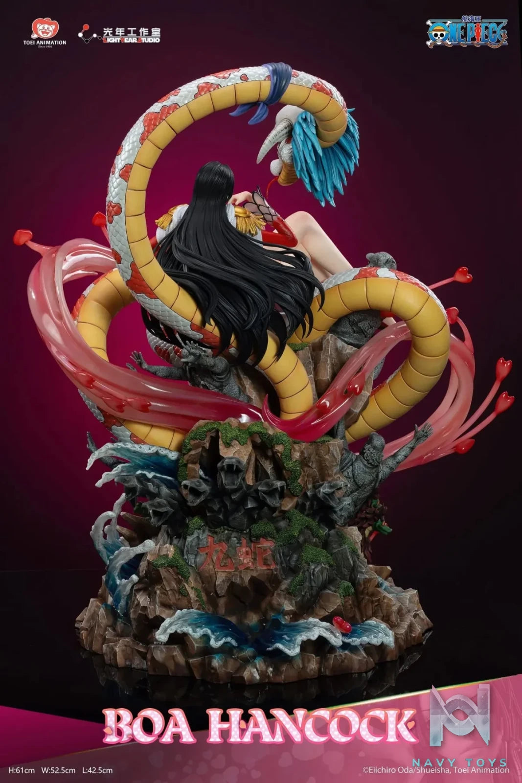 Light Year Studio - One Piece Boa Hancock (Licensed) resin statue Navy Toys anime figure