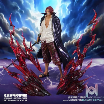 JacksDo Studio – One Piece Shanks Special Effect Accessories & Red and Black Domineering Lightning