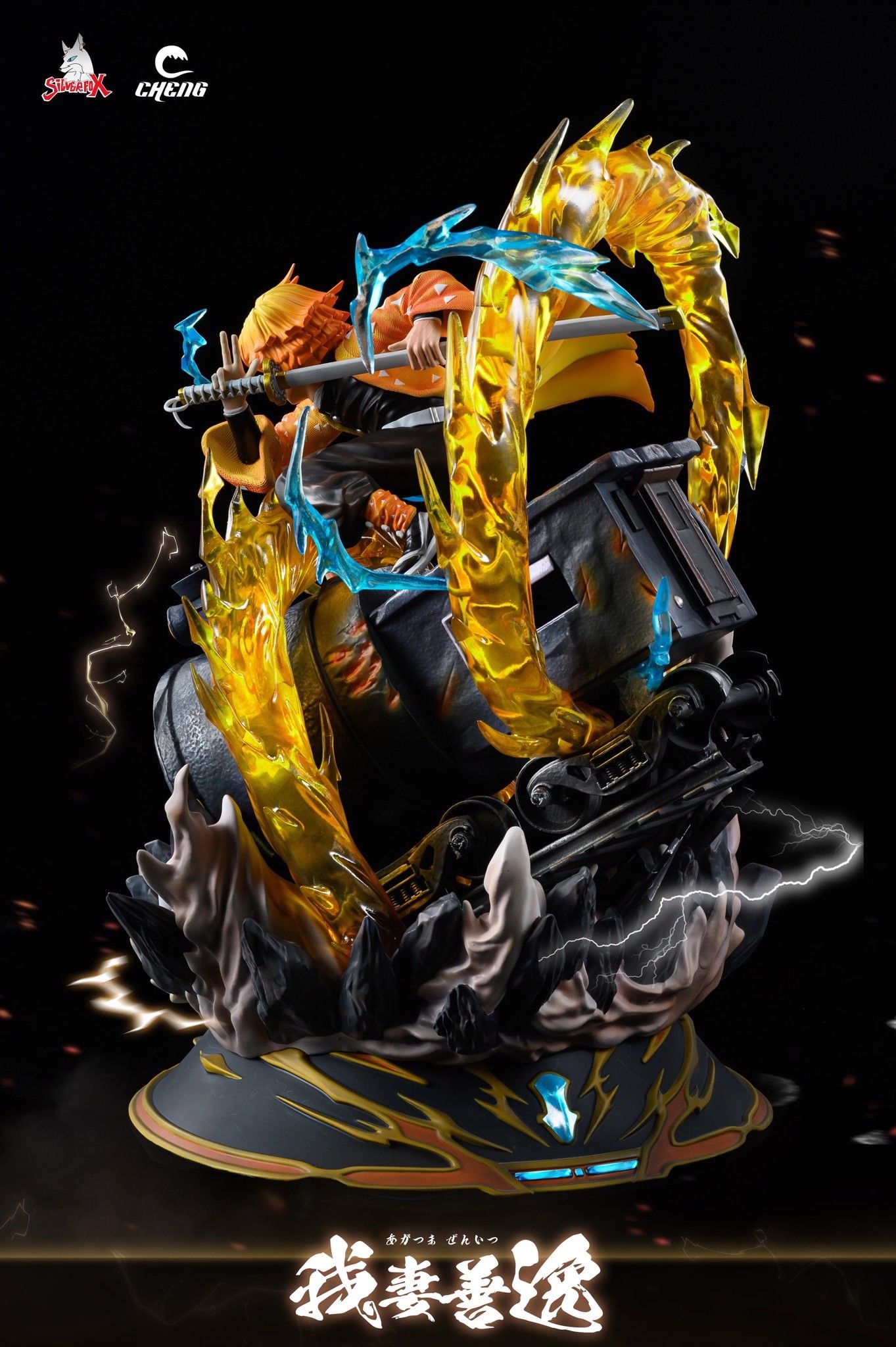 Zenitsu - Kimetsu no Yaiba - Silver Fox x Cheng Studio resin statue silver Fox x Cheng Studio anime figure