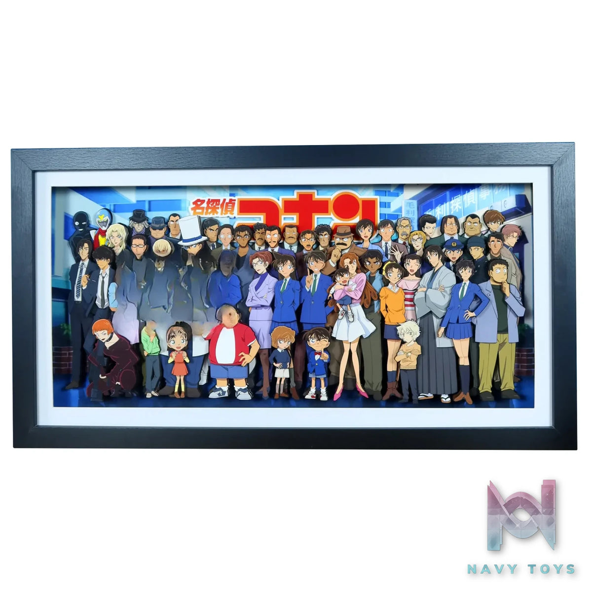 KALA HOME Studio – Detective Conan Multiple Characters #04 3D Decorative Painting Detective Conan