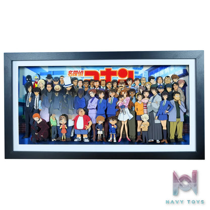 KALA HOME Studio – Detective Conan Multiple Characters #04 3D Decorative Painting Detective Conan