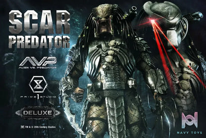 Prime 1 Studio Museum Masterline Alien vs. Predator Scar Predator MMPR-04 MMPR-04DX MMPR-04DXS