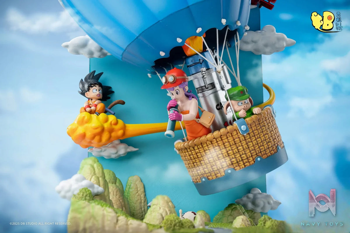 DB Studio – Dragon Ball Hot Air Balloon Son Goku & Oolong & Bulma