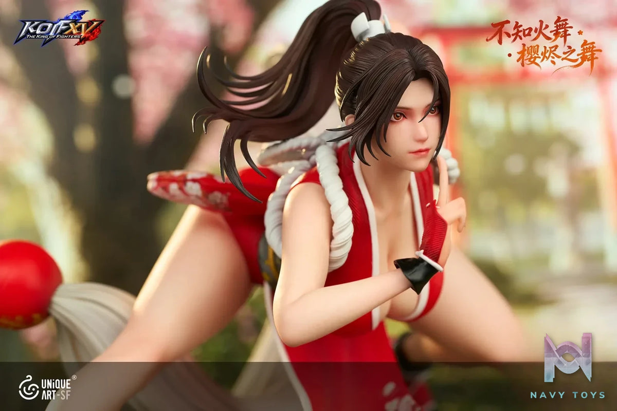 UNIQUE Art Studio – SNK Mai Shiranui Cherry Blossom Ember Dance 1/6 Scale Figure (Licensed)