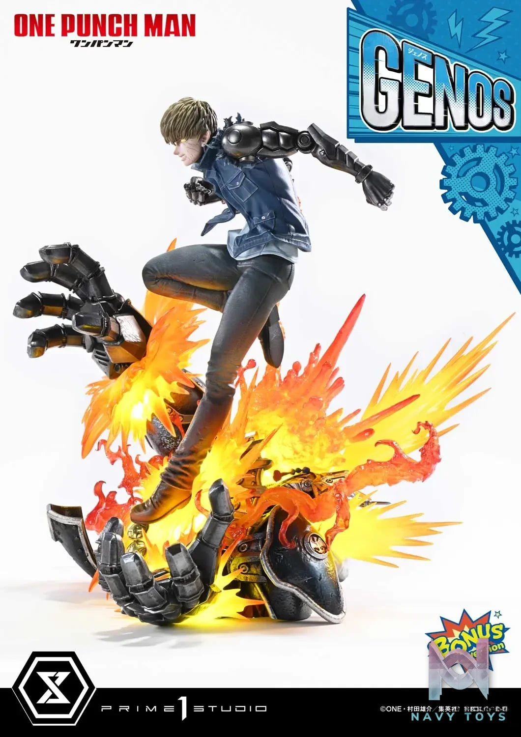 Prime 1 Studio – Concept Masterline One-Punch Man Genos CMOPM-01 CMOPM-01S (Licensed)