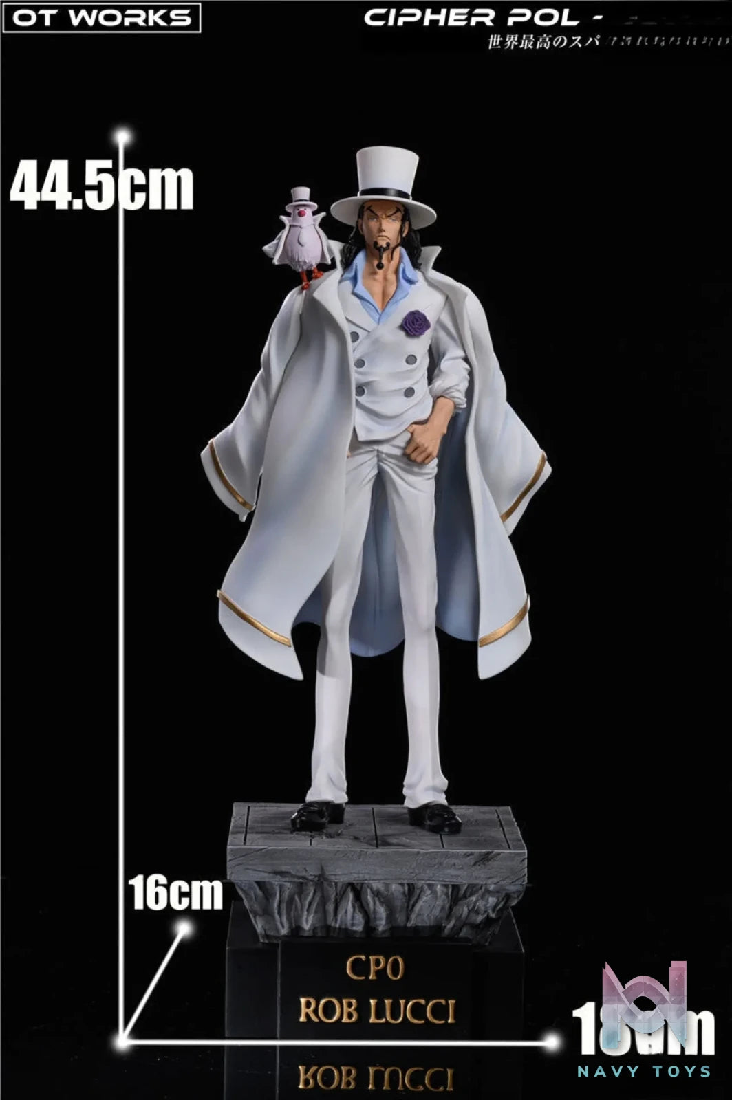 OT Works – One Piece CP0 Rob Lucci And Stussy