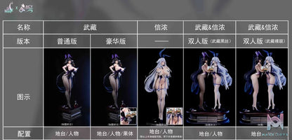 Acy Studio & Xpic Studio – Azur Lane Bunny Musashi & Shinano
