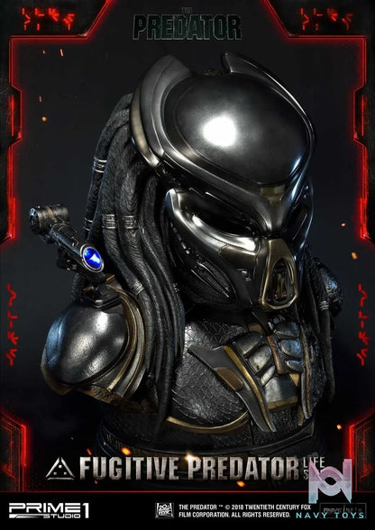 Prime 1 Studio – Life Size Bust The Predator (Film) Fugitive Predator LSTPR-01 LSTPR-01DX (Licensed)