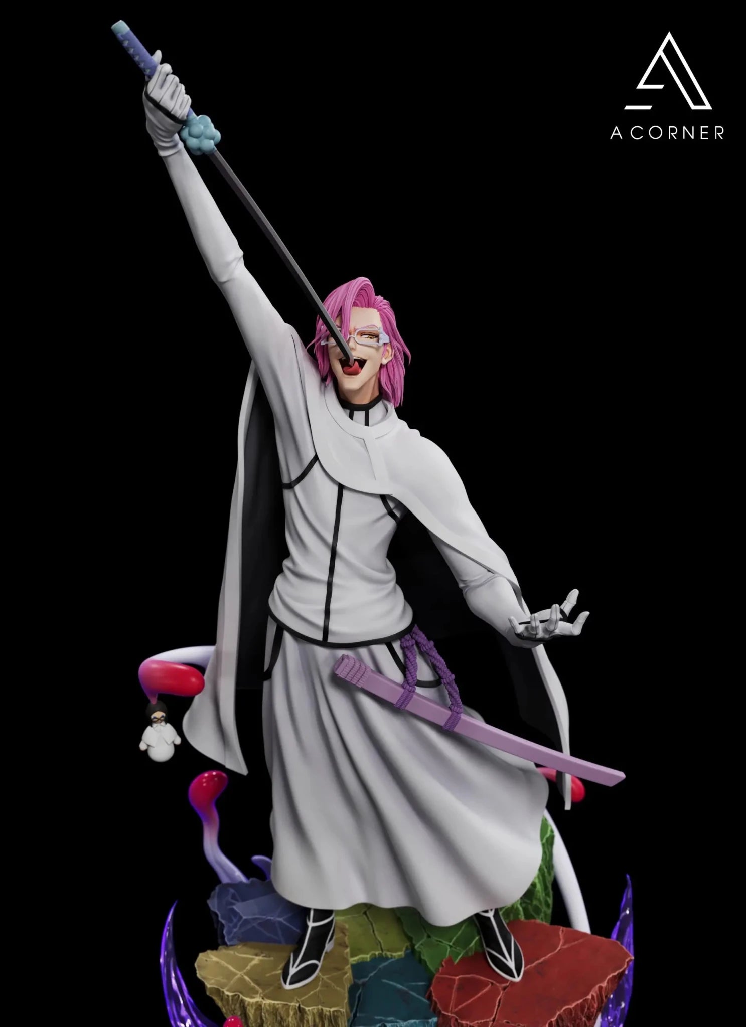 A Corner Studio - Espada Series No.5 x No.8 x No.0 Bleach resin statue Navy Toys anime figure