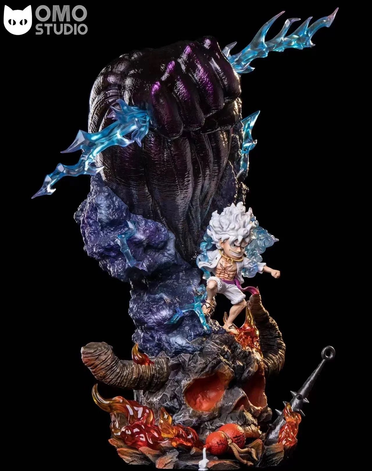 Luffy Nika & Denden - OMO Studio resin statue OMO Studio anime figure