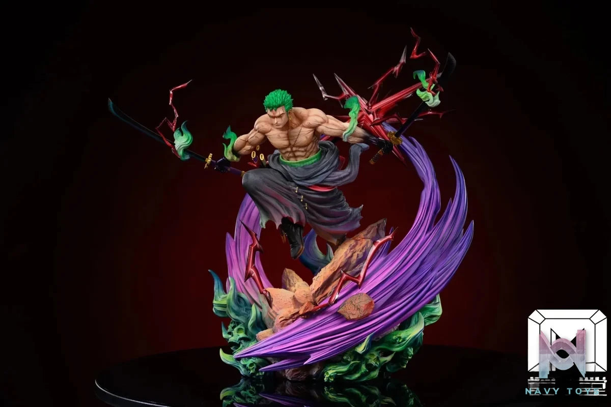 Model palace Studio - One Piece Roronoa Zoro resin statue Navy Toys anime figure