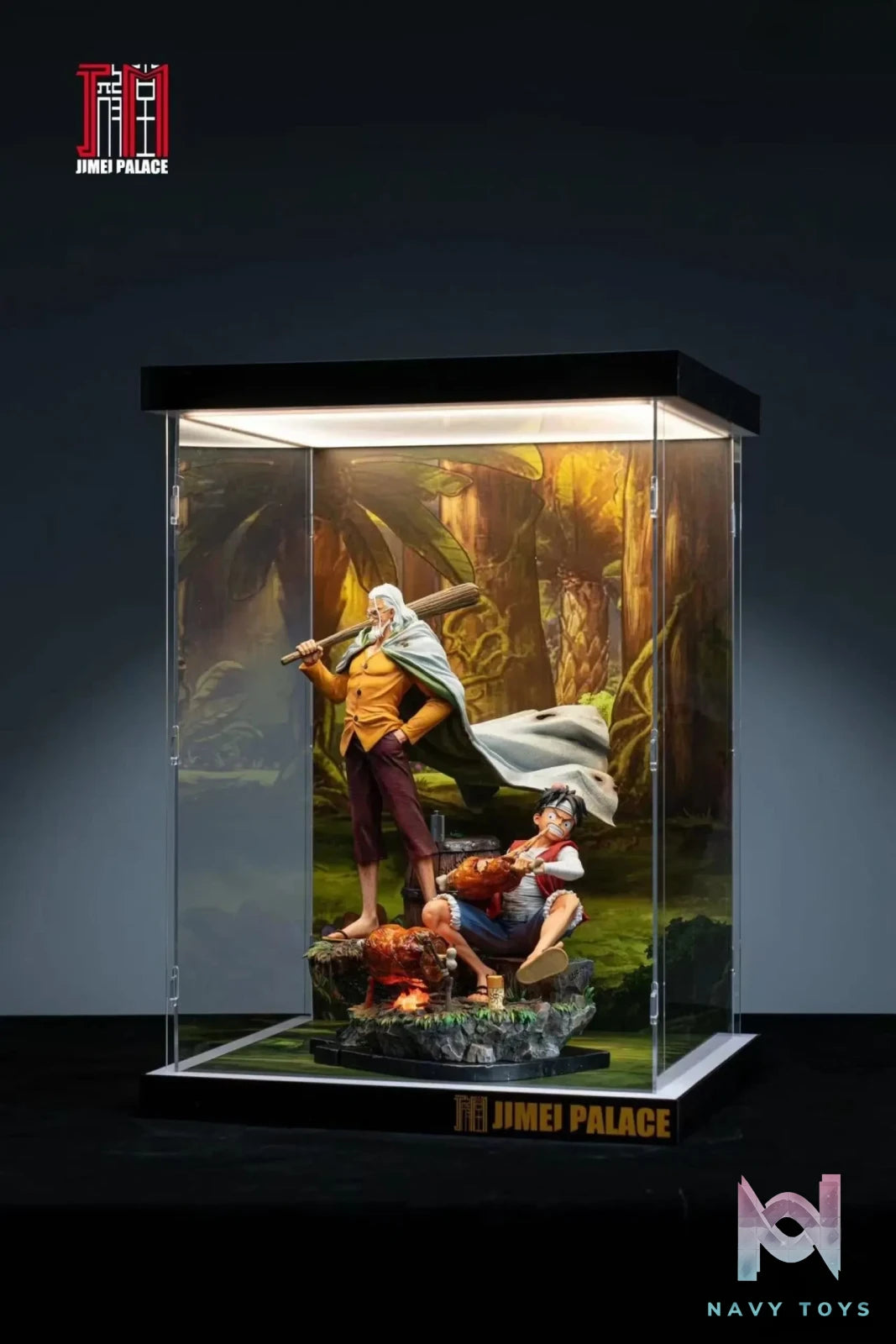 JIMEI PALACE Studio – One Piece Monkey D. Luffy & Silvers Rayleigh (Licensed)