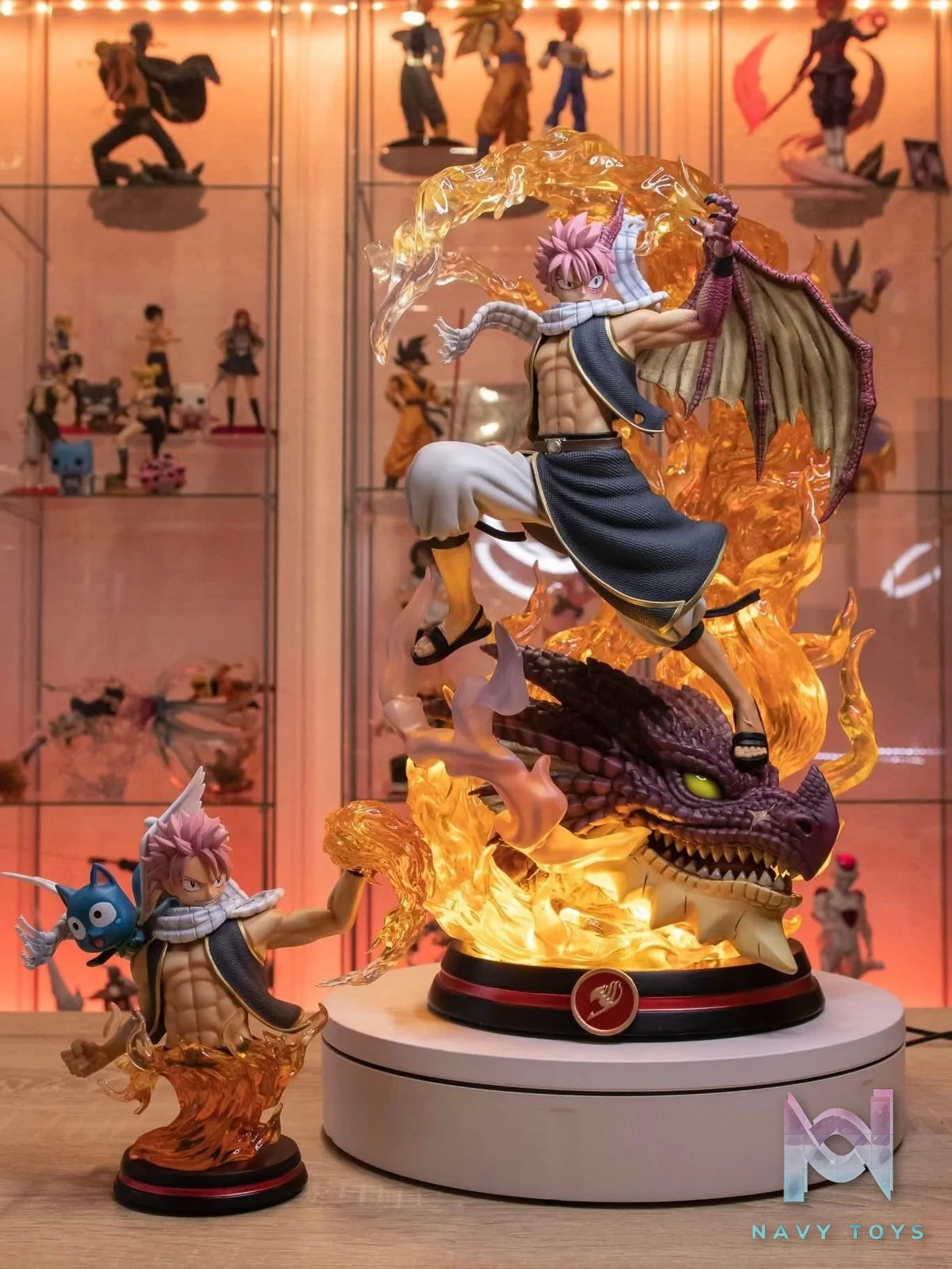 Natsu & Happy - Fairy Tail - Cresent Studio resin statue Crescent Studio anime figure