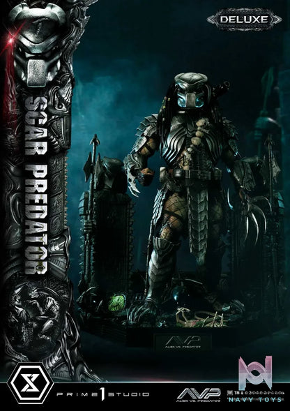 Prime 1 Studio Museum Masterline Alien vs. Predator Scar Predator MMPR-04 MMPR-04DX MMPR-04DXS